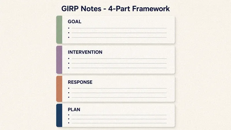 GIRP Notes: Template, Examples, and Practical Guide for Therapists