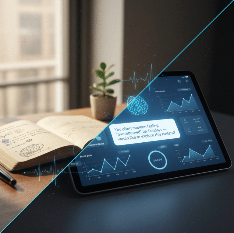 Journaling Meets AI: How Smart Tools Can Support Therapeutic Progress Tracking